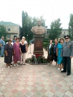 Торжественное мероприятие, посвященное открытию памятника-бюста  великому полководцу Георгию Константиновичу Жукову