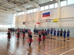 Прошёл межрегиональный турнир по волейболу среди женщин.