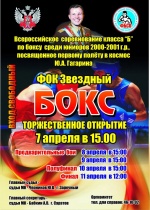 Бои Всероссийского турнира по боксу класса «Б»