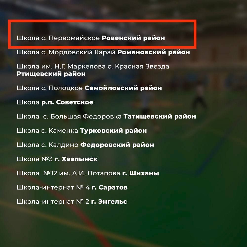 Ещё одна хорошая новость для родителей школьников Ровенского района. 