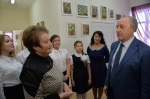 Валерий Радаев встретился с педагогами и учениками Детской школы искусств р.п. Ровное