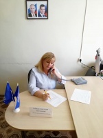 Со слов благодарности начался прием граждан депутата Саратовской областной Думы Анастасии Ребровой 