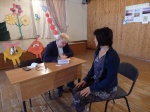 В  с.Новокамнка Ровенского района прошел прием граждан 