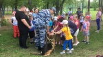 Полицейские провели со школьниками занятия, направленные на формирование ответственного отношения к животным