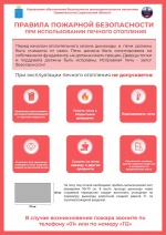 «Правила пожарной безопасности при использовании печного отопления»