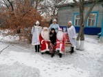 В предновогоднюю пору.