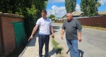 Обустройство тротуаров в Ровном: продолжается работа