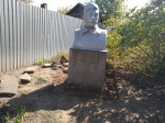 Установлен бюст И.В. Сталина