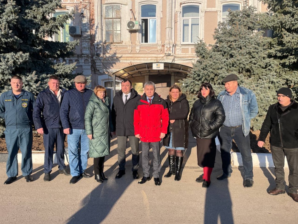 Командно-штабная тренировка с органами управления, силами и средствами территориальной подсистемы РСЧС Саратовской области