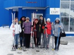 Сотрудники ГАУ СО ЦСЗН Ровенского района приняли участие в акции «Вставай на лыжню»