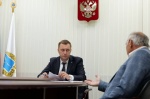 На площадке приемной Президента сегодня провел личный прием граждан.