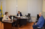 Сегодня состоялся очередной приём главы Ровенского муниципального района Василия Котова