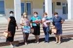 Депутат Саратовской областной Думы Реброва А.А. посетила Центр образования цифрового и гуманитарного профилей Точка Роста в МБОУ СОШ с. Луговское