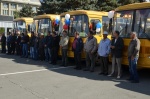 Вручение автобусов