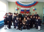 В Яблоновской основной  школе  открыт  кадетский курс!