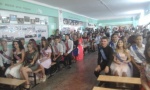 Выпускной вечер в 9-х классах в Ровенской средней школе