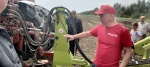 Демонстрационный показ сельхозтехники нового поколения.