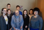 Представители ГАУ СО КЦСОН Ровенского района поздравили ветеранов-блокадников