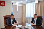 Губернатор Роман Бусаргин провел рабочую встречу с руководителем Государственной инспекции труда в Саратовской области Алексеем Санниковым. 