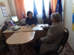 В  общественной приемной Ровенского отделения Партии «ЕДИНАЯ РОССИЯ» прошел тематический прием граждан по вопросам социального обеспечения населения с директором Центра социальной защиты населения в Ровенском районе Ларисой Завалиевой и руководителем обще