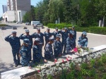 «Юные друзья полиции» почтили память участников Великой Отечественной войны