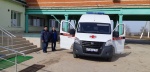 Новый автомобиль скорой медицинской помощи.