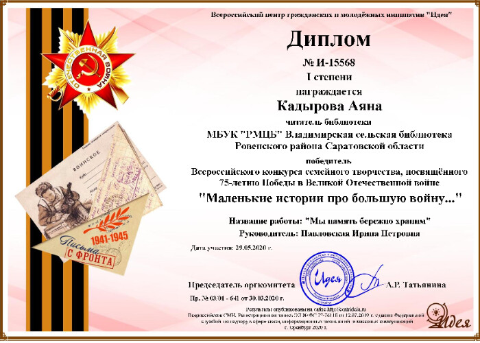 Итоги конкурса,