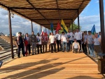 Сегодняшний день начался на обновленном пляже Ровного — поприветствовал участников самого протяженного в России заплыва через Волгу. 