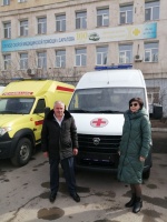 Получен автомобиль скорой медицинской помощи ГАЗ.