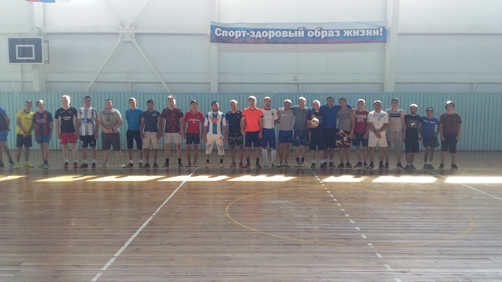 Районные соревнования по мини – футболу среди мужчин