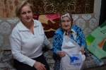 Валентина Абдуллаева поздравила с наступающим Новым годом ветерана