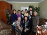 Представители ГАУ СО ЦСЗН Ровенского района поздравили ветеранов-блокадников