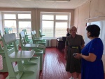 В селе Лиманное проверили готовность школы к новому учебному году.