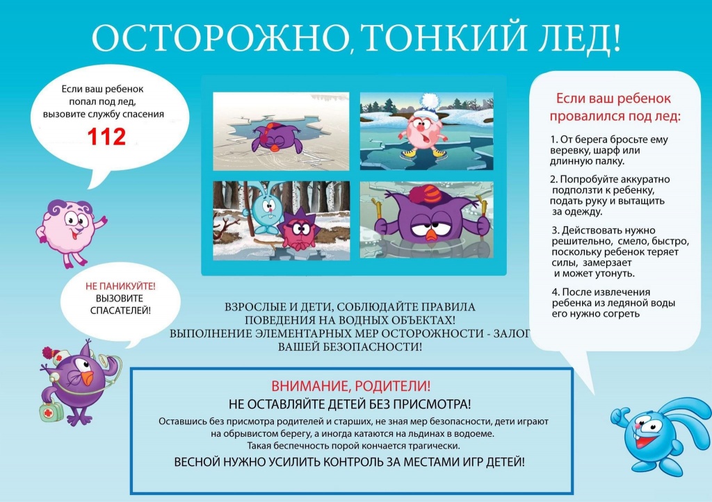 Безопасность на водных объектах в осенне-зимний период