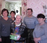 5 марта поздравили долгожительницу Фатину Анну Сергеевну с 90-летием. 