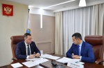 Губернатор Роман Бусаргин провел рабочую встречу с руководителем Межрегионального управления Росприроднадзора.